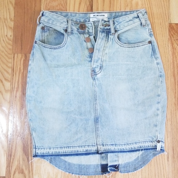 One teaspoon denim skirt - Picture 3 of 4